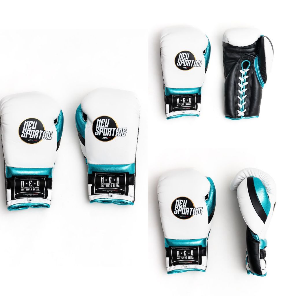 Sarung tinju New Sporting Training gloves 2/b Laces boxing gloves