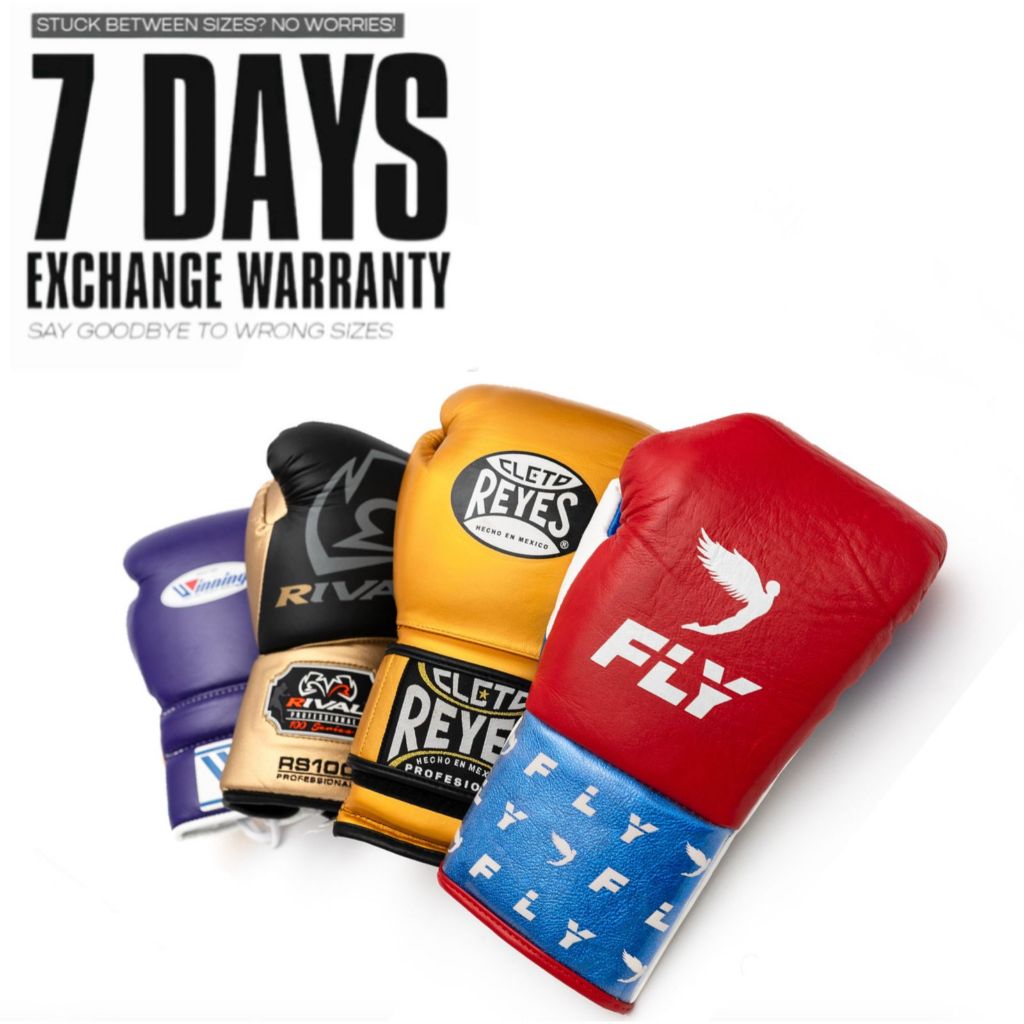 Sarung tinju New Sporting Training gloves 2/b Laces boxing gloves