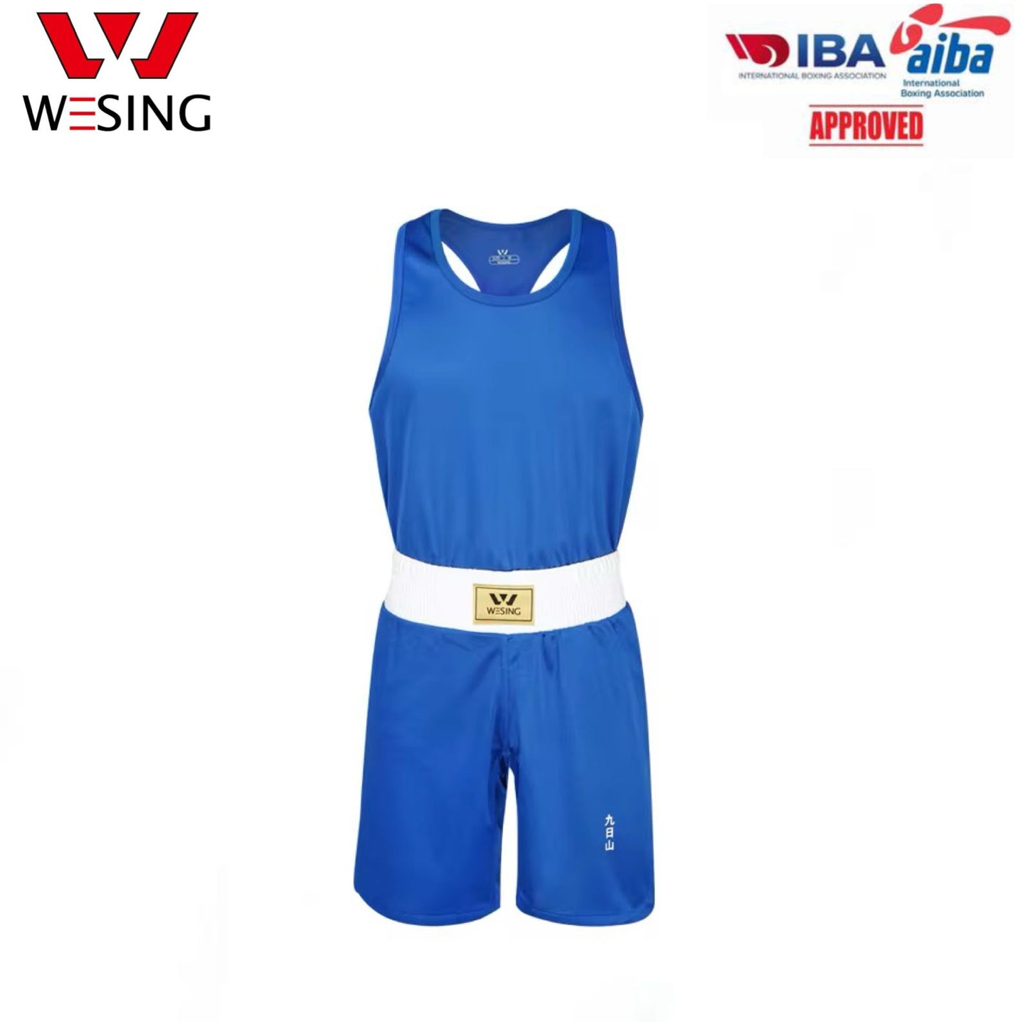 Baju Tanding Tinju WESING IBA / boxing Amateur uniform celana tinju