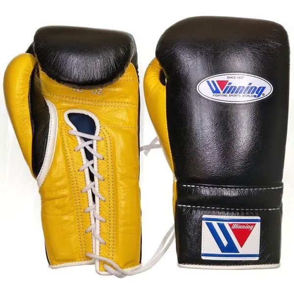 Sarung Tinju Winning MS Custom Colour Lace up / Boxing gloves Tinju