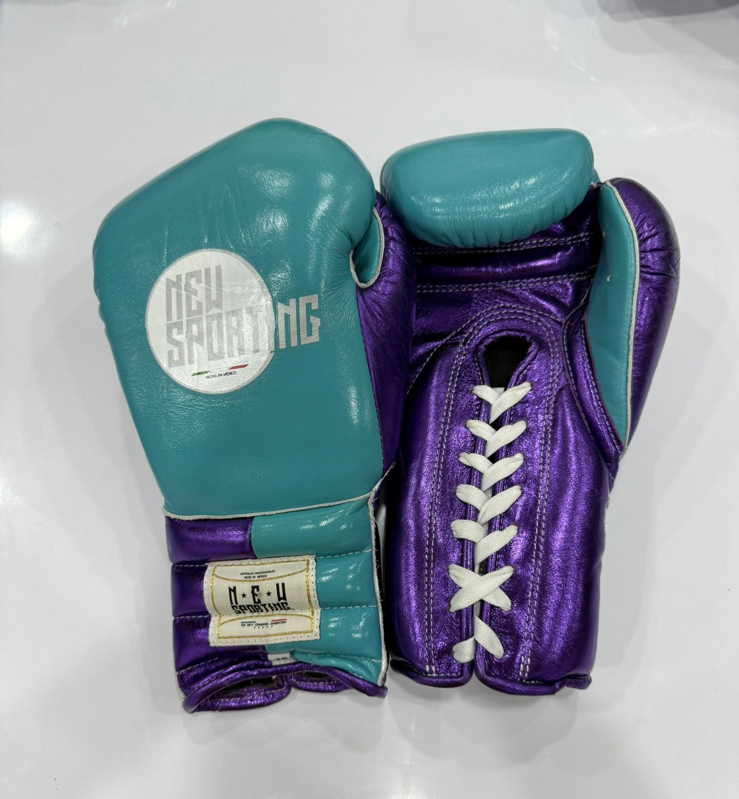 Sarung tinju New Sporting Training gloves 2/b Laces boxing gloves