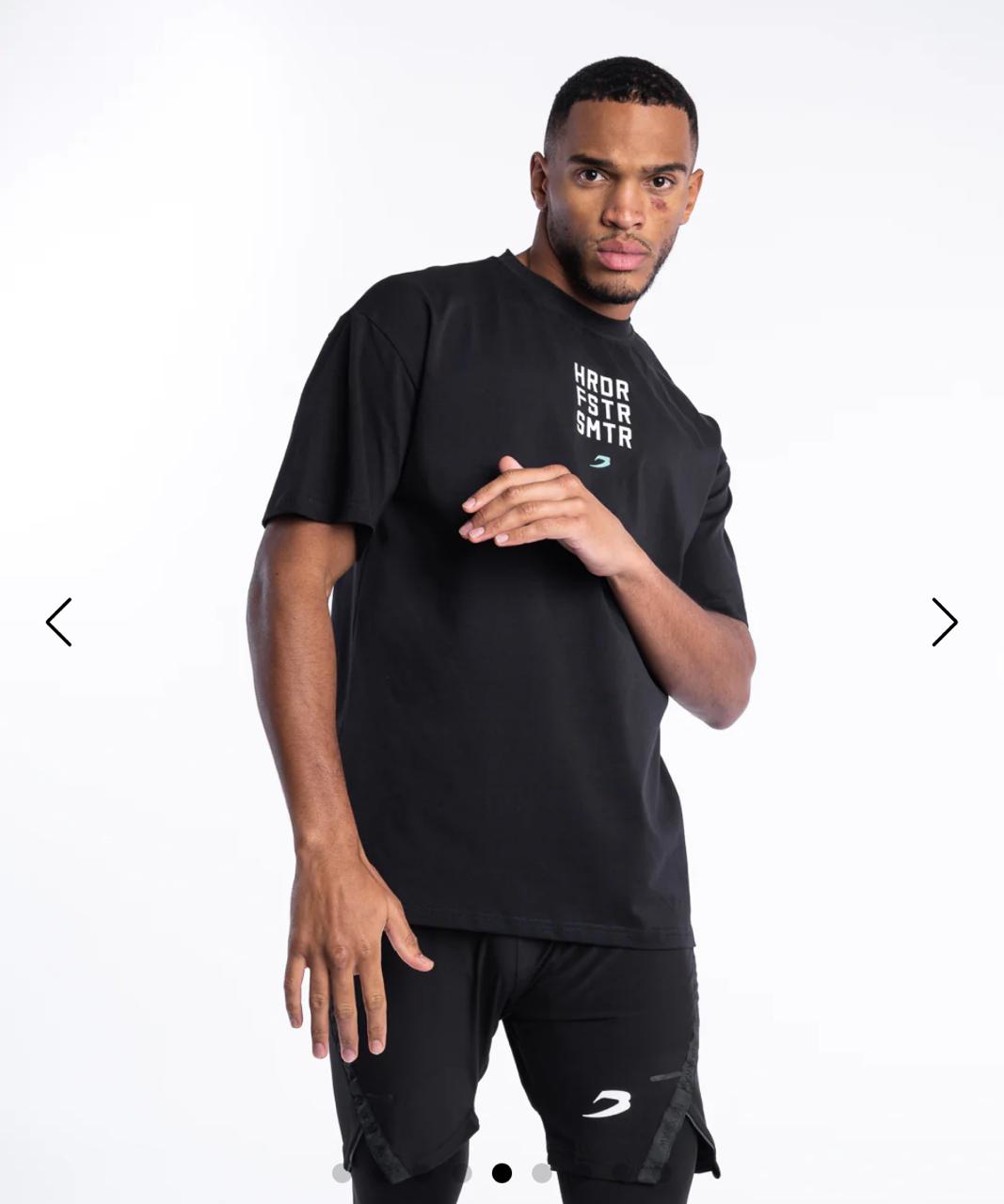 Boxraw HRDR FSTR SMTR Oversized T-Shirt / kaos tinju boxraw boxing
