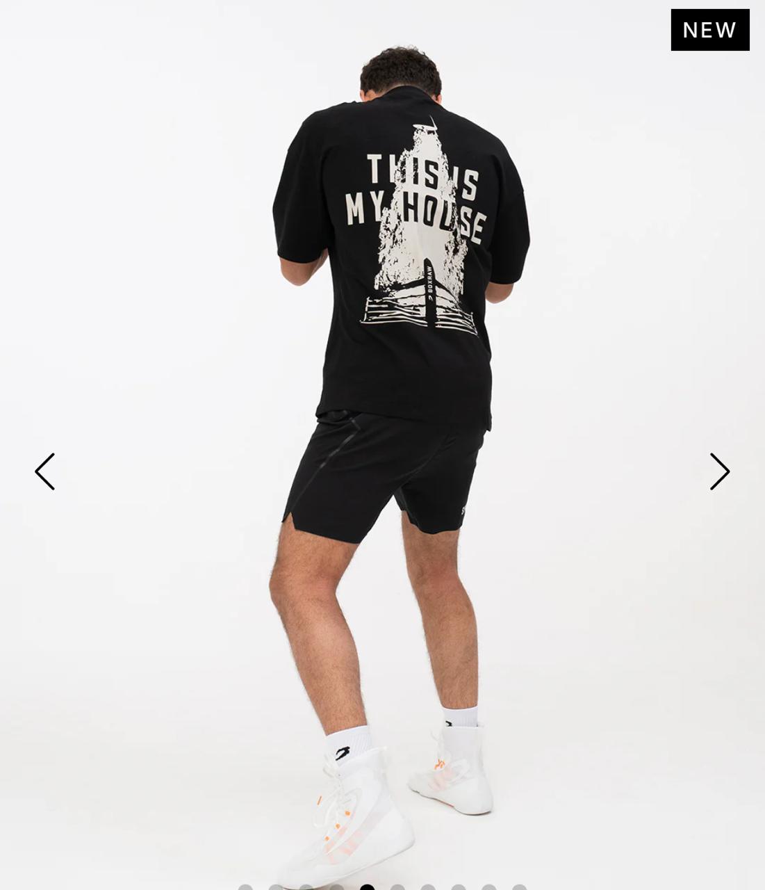 Boxraw This Is My House Oversized T-Shirt / kaos tinju boxraw boxing