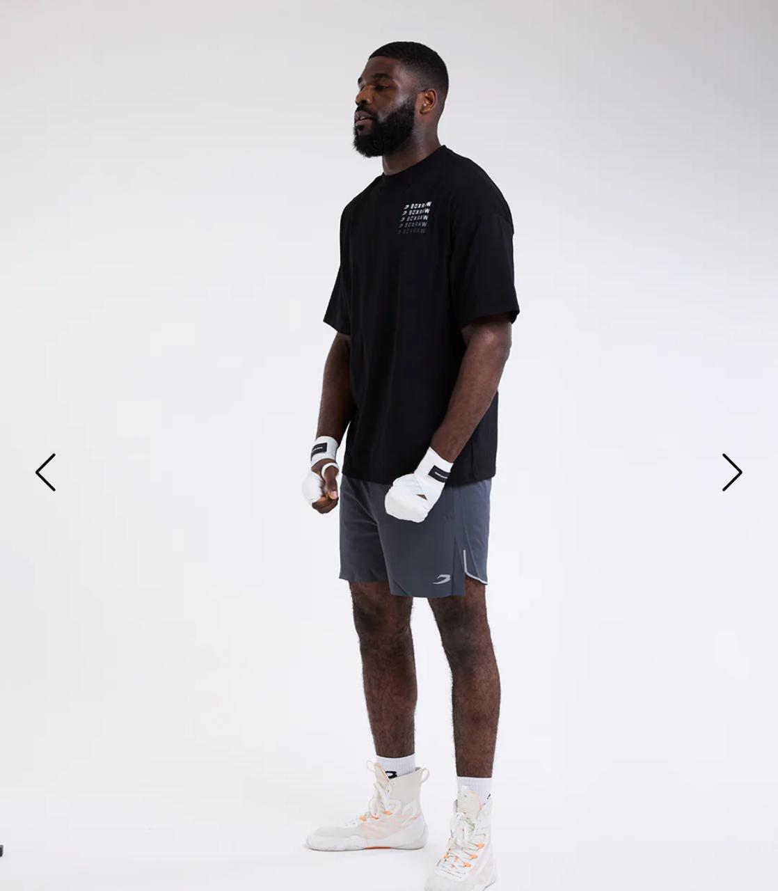 Boxraw Hold 'Em Scold 'Em Oversized T-Shirt / kaos tinju boxing