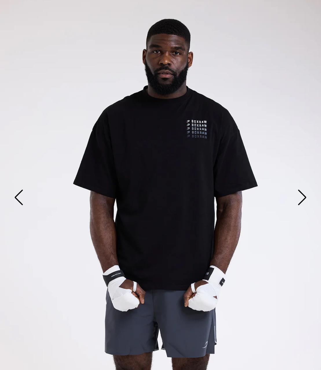 Boxraw Hold 'Em Scold 'Em Oversized T-Shirt / kaos tinju boxing