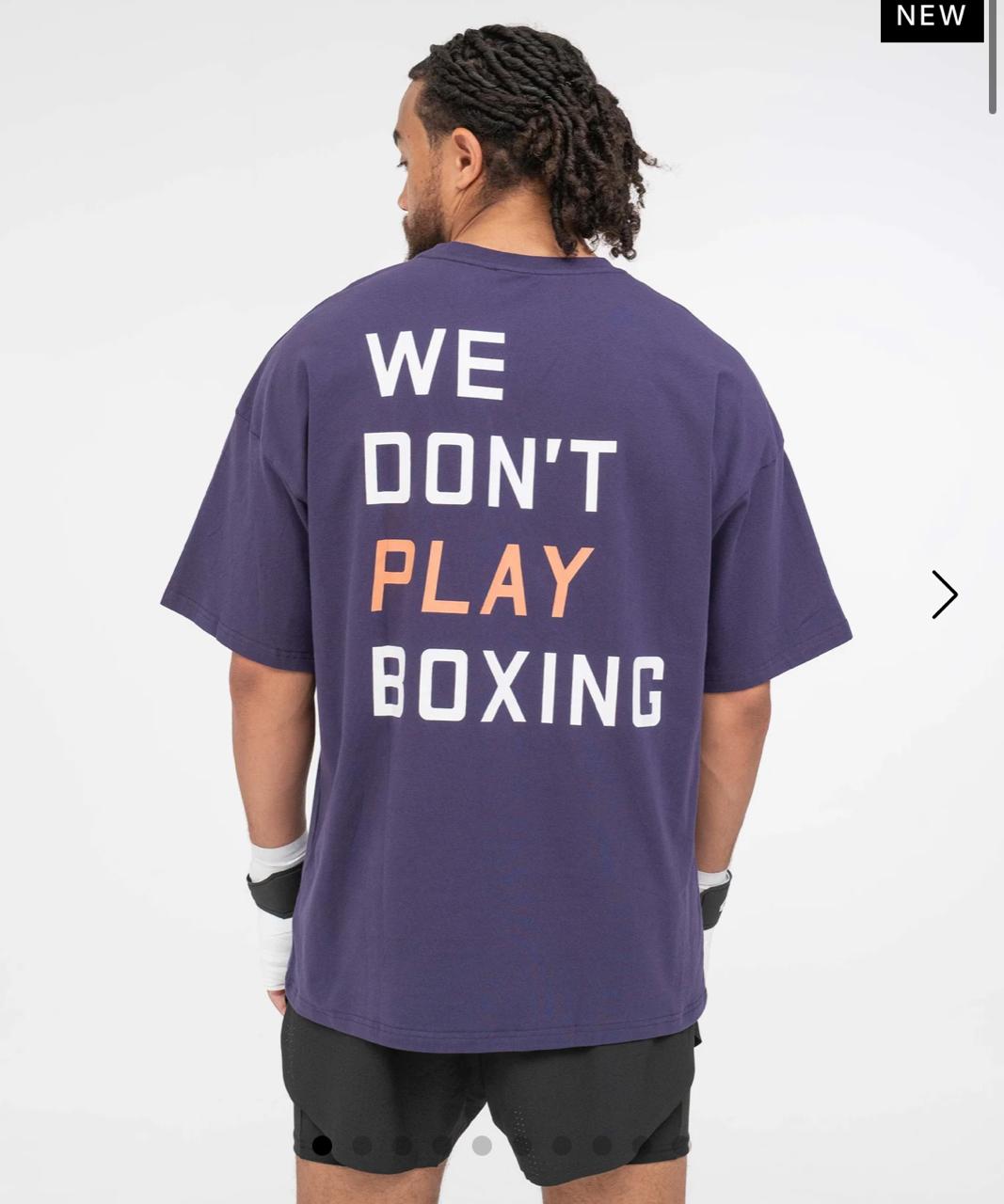 Boxraw We don't play boxing t shirt / kaos tinju boxraw boxing T shirts