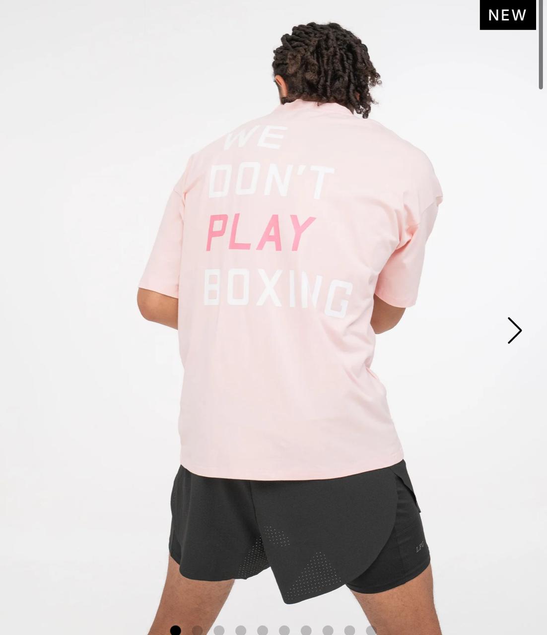 Boxraw We don't play boxing t shirt / kaos tinju boxraw boxing T shirts