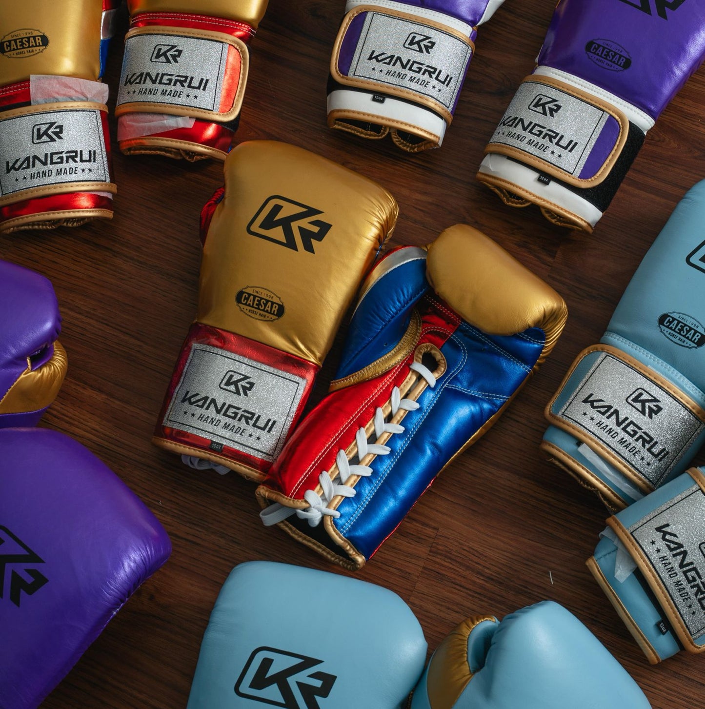 SARUNG TINJU KANGRUI PREMIUM LINE LACES / BOXING GLOVES