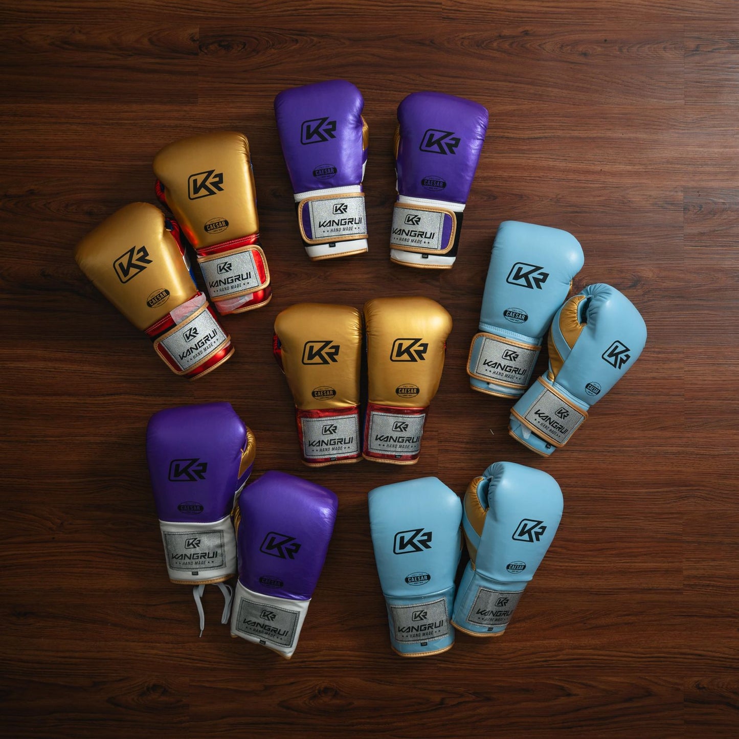 SARUNG TINJU KANGRUI PREMIUM LINE VELCRO / BOXING GLOVES