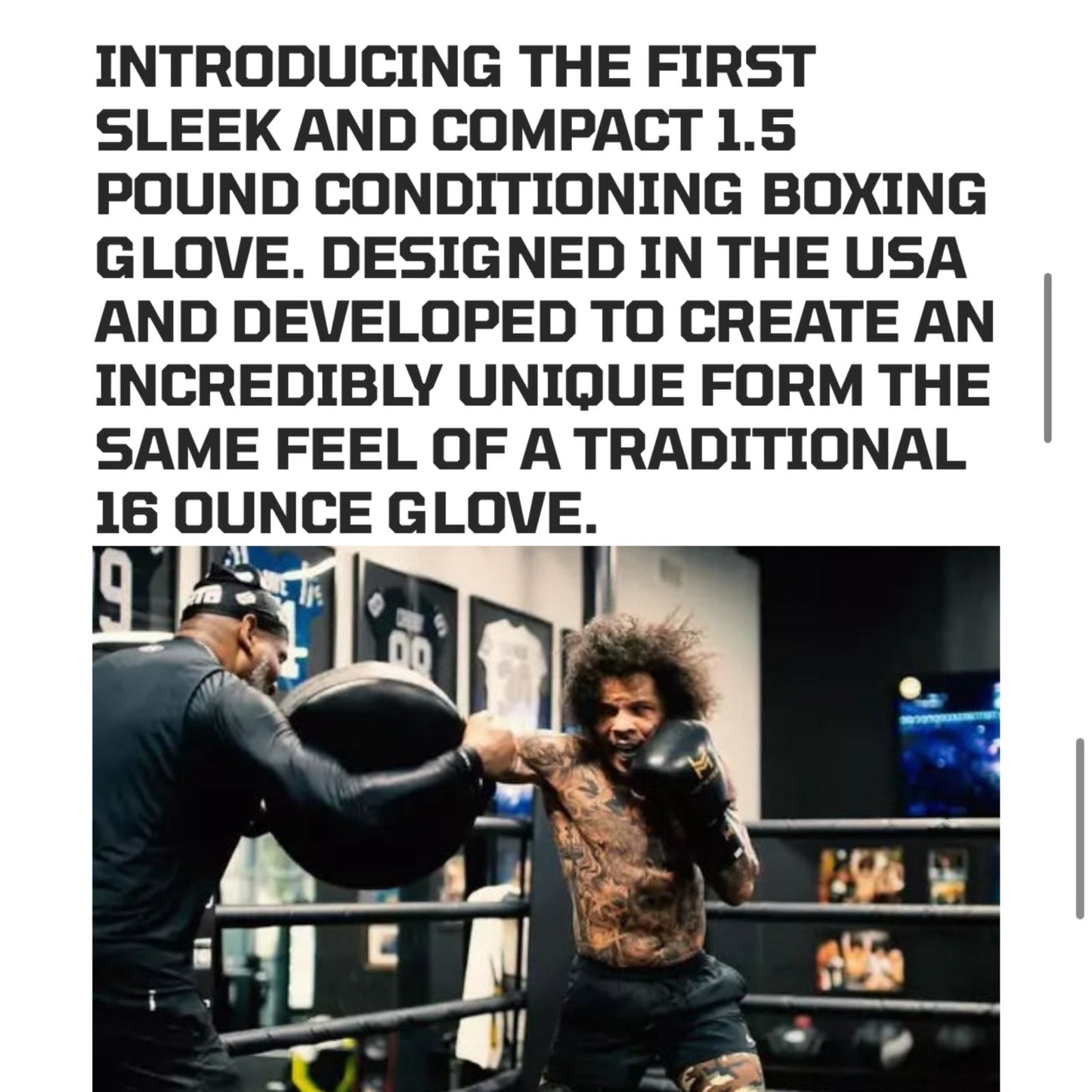 Sarung Tinju Hit n Move Conditioning Gloves 1.5 lbs / boxing gloves