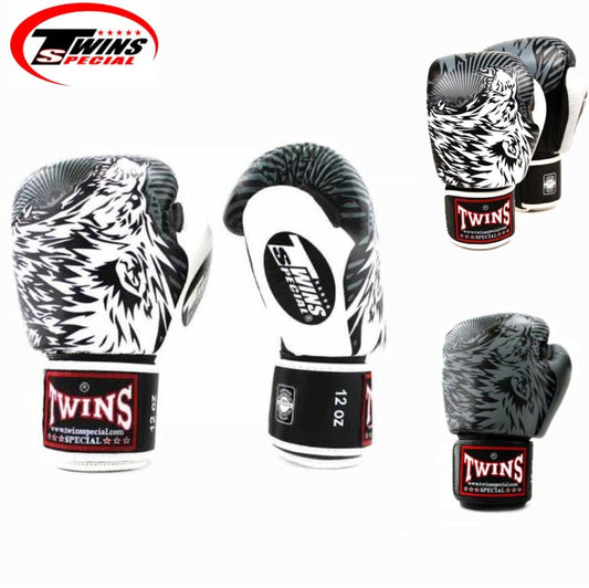 Sarung Tinju Twins Special FBGVL3-50 Wolf / Boxing Muay Thai Gloves