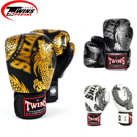 Sarung Tinju Twins Special FBGVL3-49 Dragon / boxing muay thai gloves
