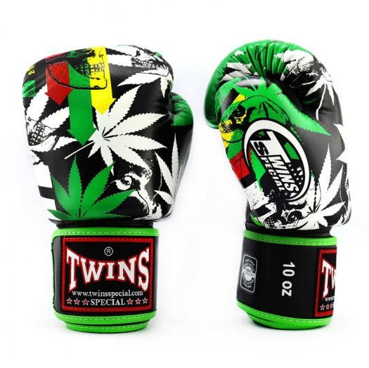 Sarung Tinju Twins Special FBGVL3-54 Grass / boxing Muay thai gloves