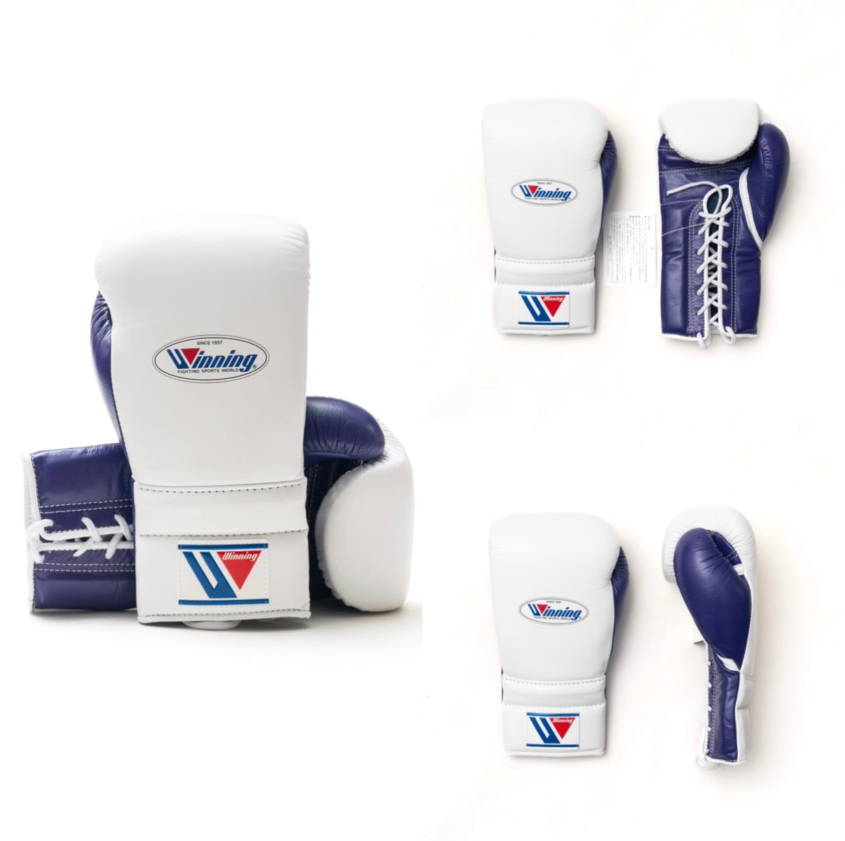 Sarung Tinju Winning MS Custom Colour Lace up / Boxing gloves Tinju