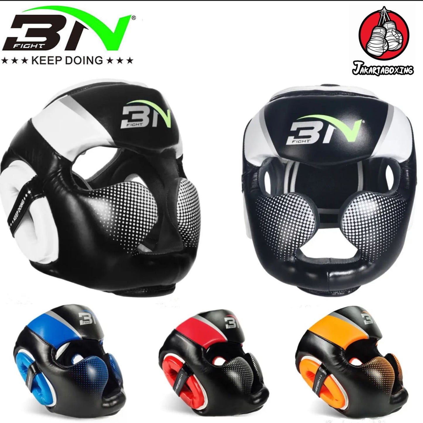 Headgurd Boxing BN , head gear / head guard BN muaythai muay thai mma