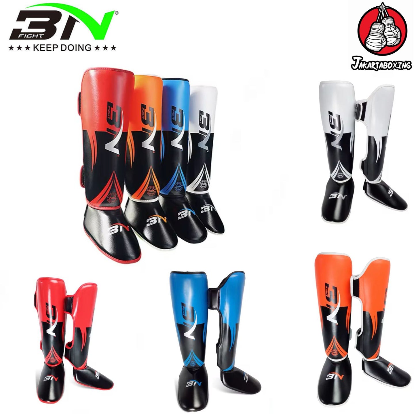 Shin guard muay thai BN Original / Pelindung Tulang kering / Muaythai