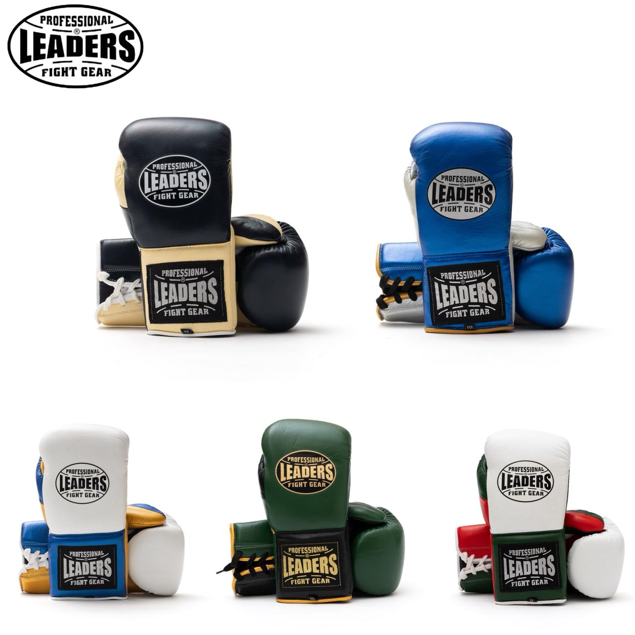 Sarung Tinju Leaders LeadSeries Plus LACES   / boxing gloves Leaders