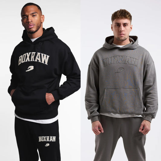 Boxraw East Street Hoodie / jaket tinju Hoodie Boxing BOXRAW