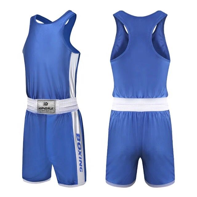 Baju Tanding Tinju Kangrui / boxing Amateur uniform celana tinju short
