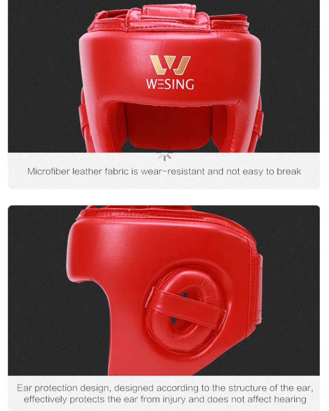 Headguard Boxing Wesing Aiba APPROVED / head guard / head gear Tinju