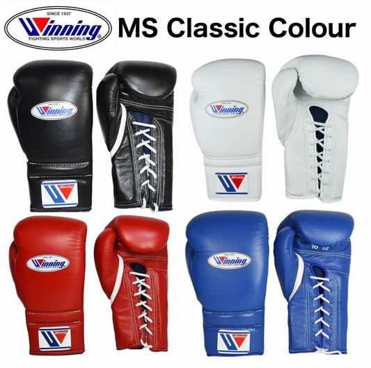 Sarung Tinju Winning MS Classic Colour Lace up / Boxing gloves Tinju