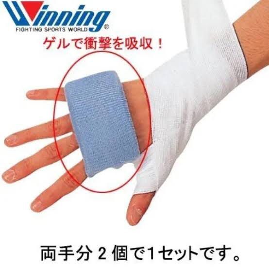 Winning Handwrap and Knuckle guard pad / Hand wrap Tinju boxing muay thai