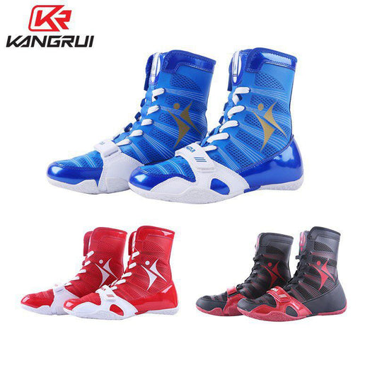 Sepatu Tinju Kangrui / Kangrui boxing shoes / sepatu tinju tanding BOXING