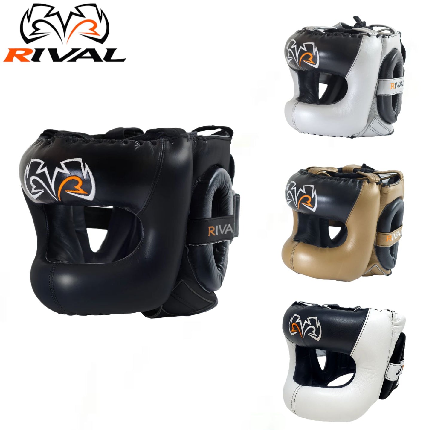 Head Gear RIVAL RHGFS3 FACE-SAVER  / head guard boxing tinju NOSEBAR