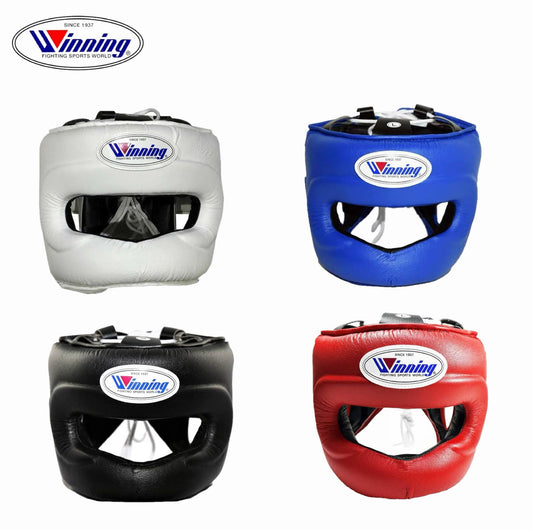 Head Gear Winning FG-5000 full face nose bar / head guard boxing tinju