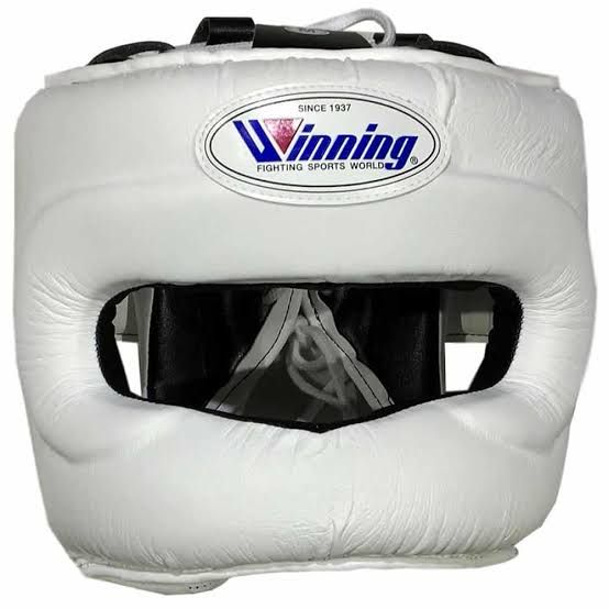 Head Gear Winning FG-5000 full face nose bar / head guard boxing tinju