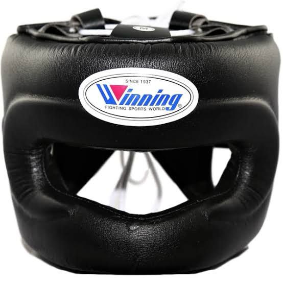 Head Gear Winning FG-5000 full face nose bar / head guard boxing tinju