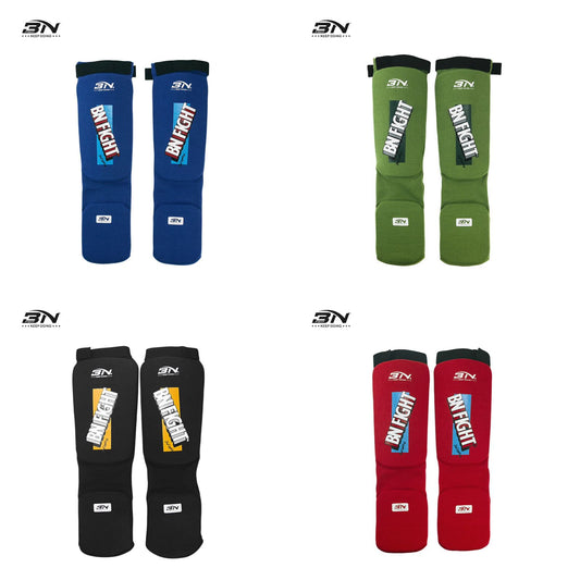 Skin guard muay thai BN Woven knee pad / SHIN GUARD MUAY THAI BN