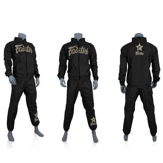 Fairtex Vinyl Sauna Suit VS3 / Baju sauna tinju Muay thai Fairtex