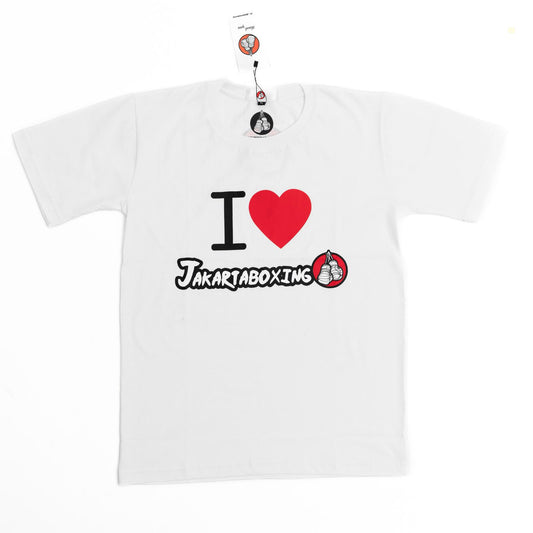 Jakarta Boxing I LOVE JAKARTABOXING  T shirt / kao tinju