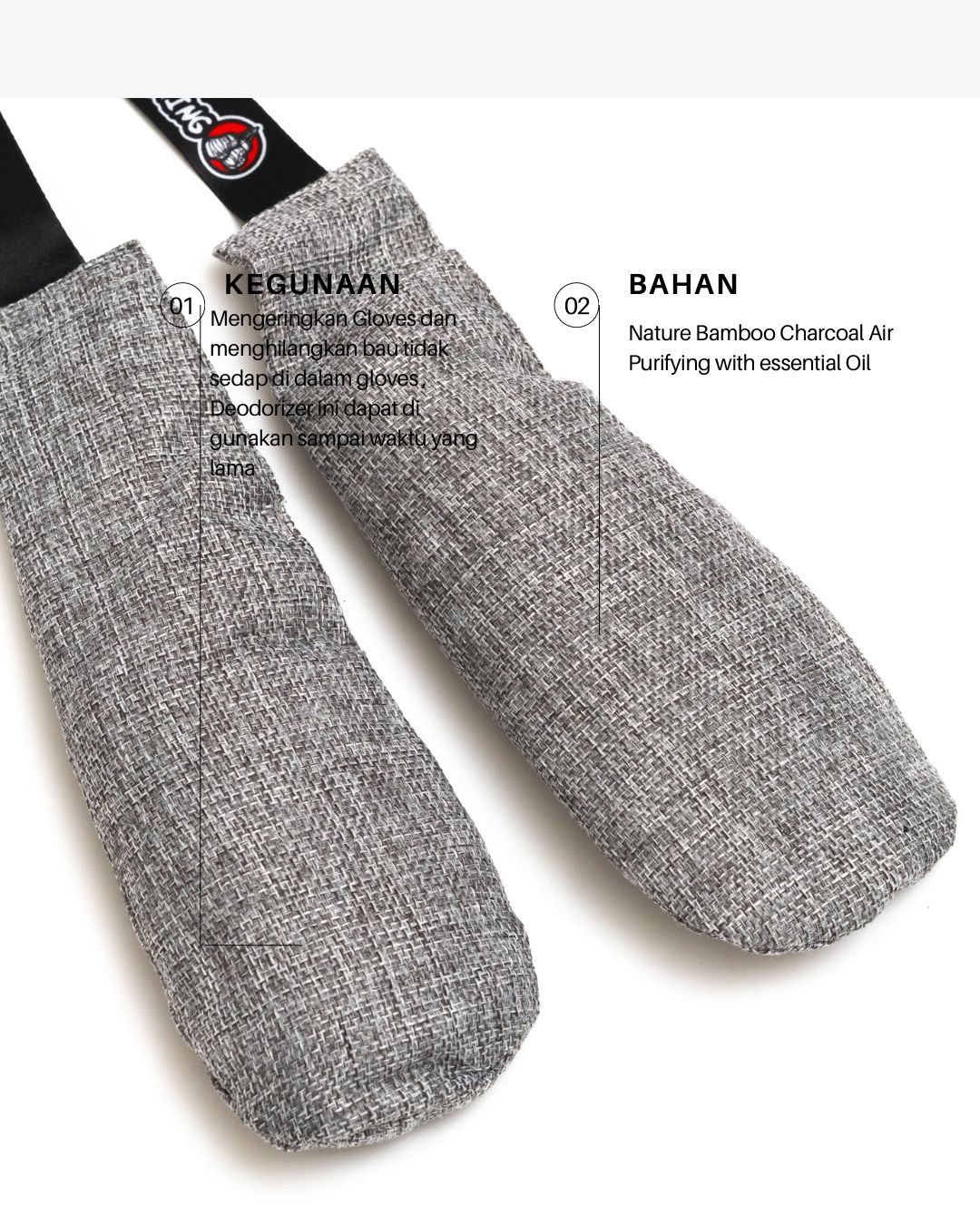 Boxing Gloves Deodorizer Jakarta Boxing ,  Pewangi Sarung tinju