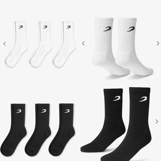 BOXRAW SOCKS ( 3 PASANG ) / KAOS KAKI Boxraw tinju Boxing shoes socks