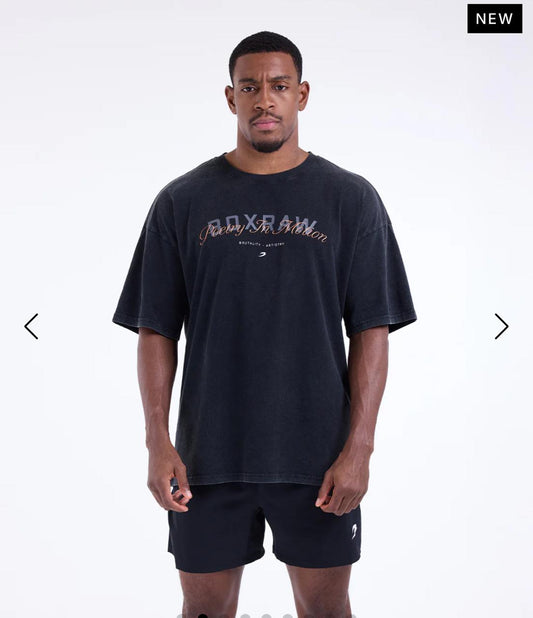 Boxraw Poetry In Motion Oversized T-Shirt  / kaos tinju boxraw boxing