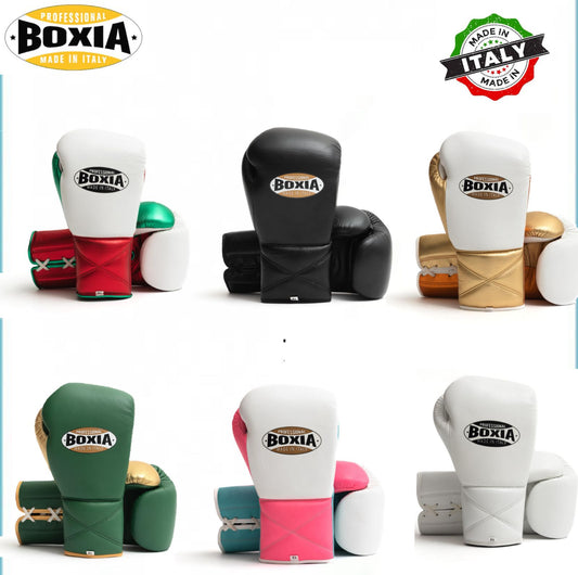 Boxia GTX Boxing Gloves Made in Italy , Sarung tinju  italian leather