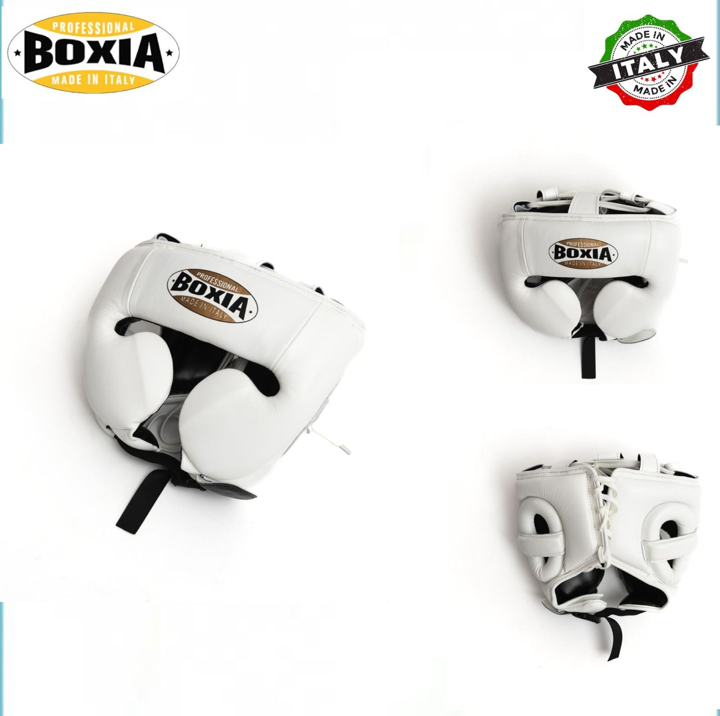 Boxia Cheek Boxing Headgear Made in Italy / Head guard tinju Boxia
