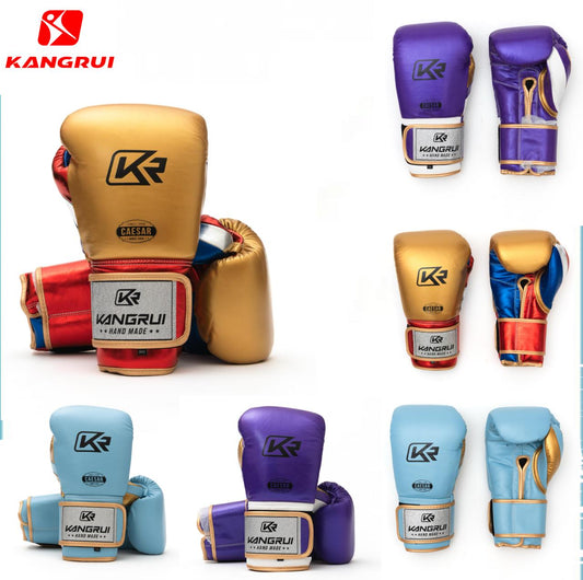 SARUNG TINJU KANGRUI PREMIUM LINE VELCRO / BOXING GLOVES