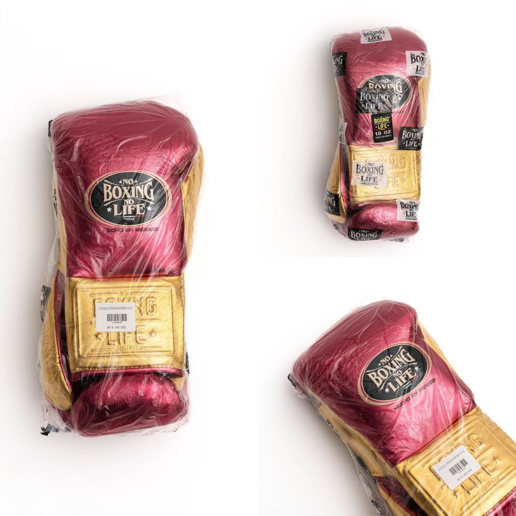 NO BOXING NO LIFE BOXING CHAMPIONSHIP GLOVES  / SARUNG TINJU BOXING