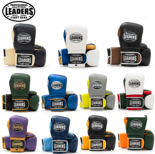 Sarung Tinju Leaders LeadSeries Plus  Velcro  / boxing gloves Leaders
