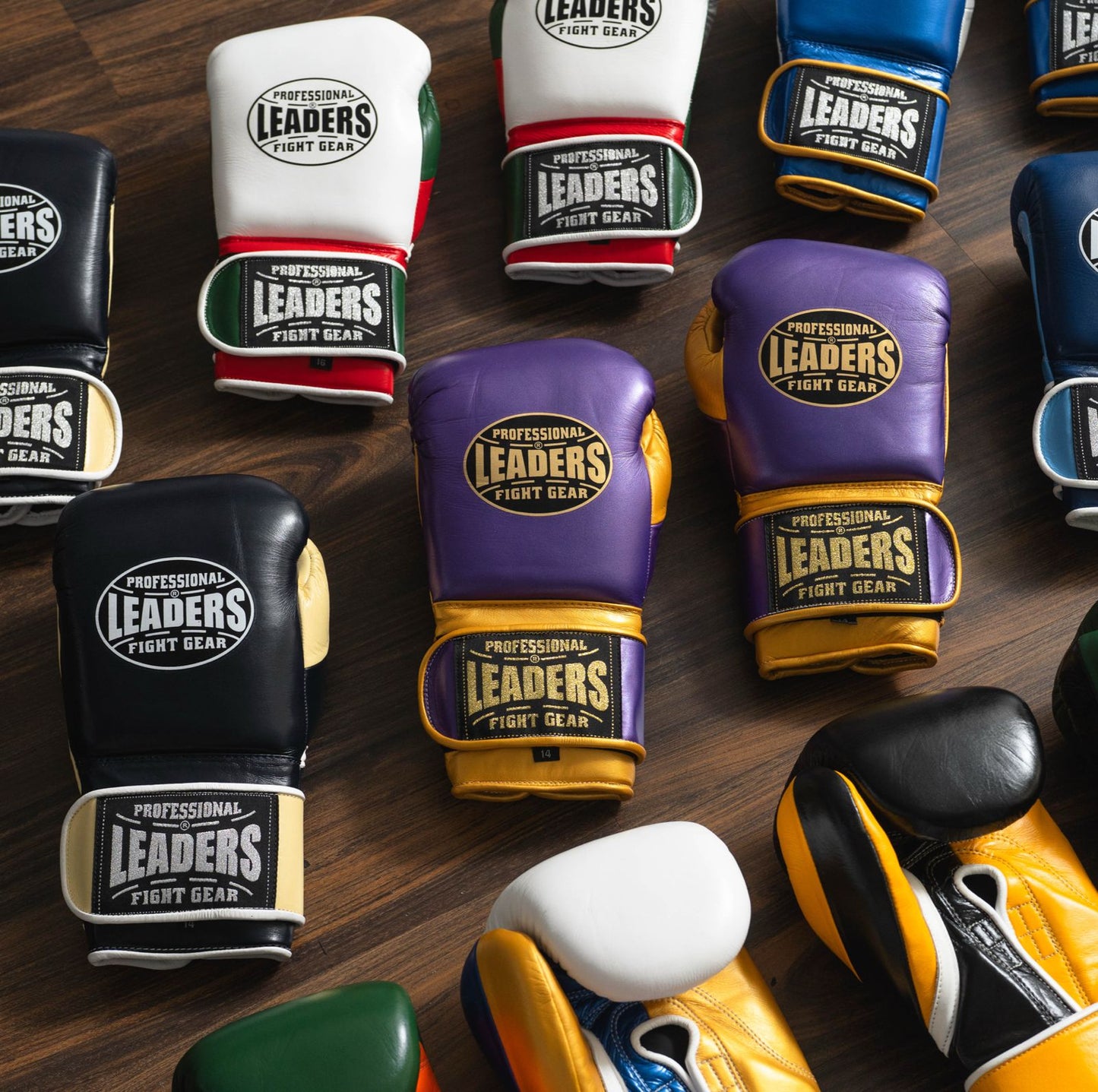 Sarung Tinju Leaders LeadSeries Plus  Velcro  / boxing gloves Leaders