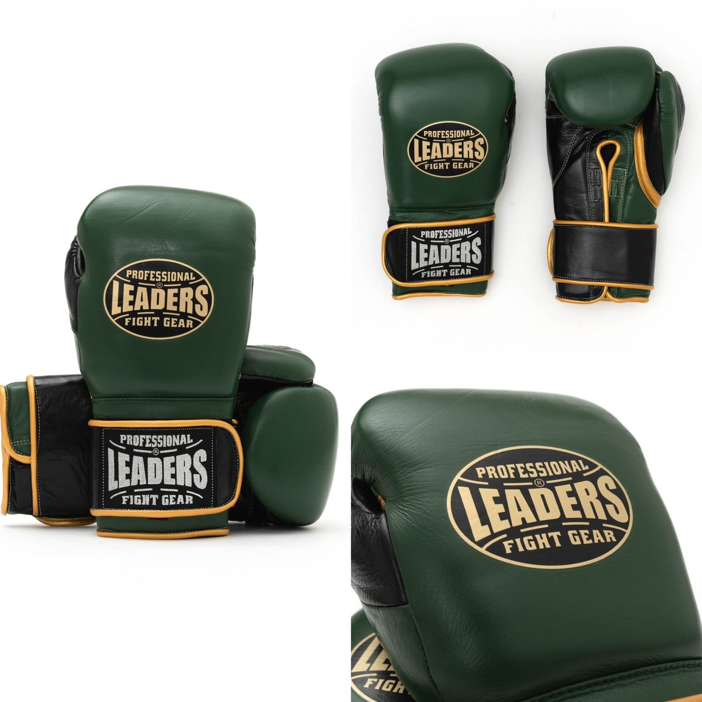 Sarung Tinju Leaders LeadSeries Plus  Velcro  / boxing gloves Leaders