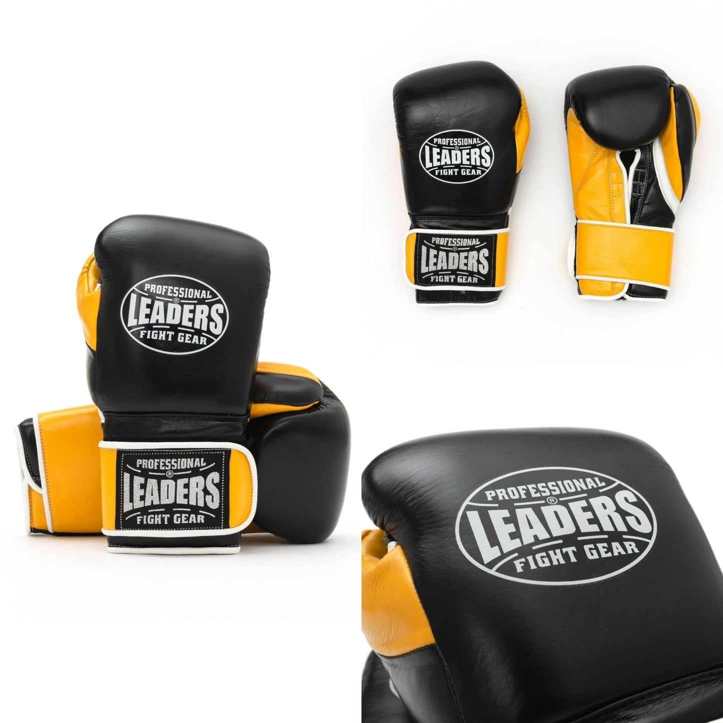 Sarung Tinju Leaders LeadSeries Plus  Velcro  / boxing gloves Leaders