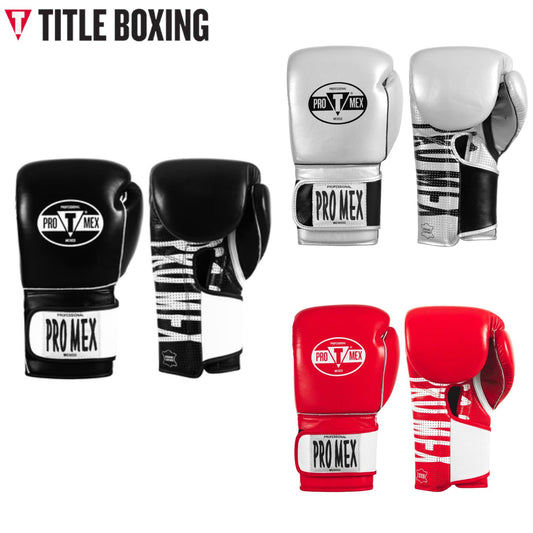 Sarung Tinju TITLE USA Pro Mex Professional Edge Velcro  Boxing Gloves