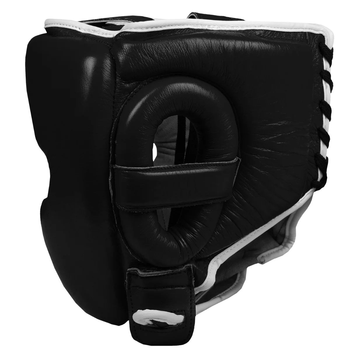 TITLE Boxing Leather Sparring Headgear / Head guard / Head gear TINJU