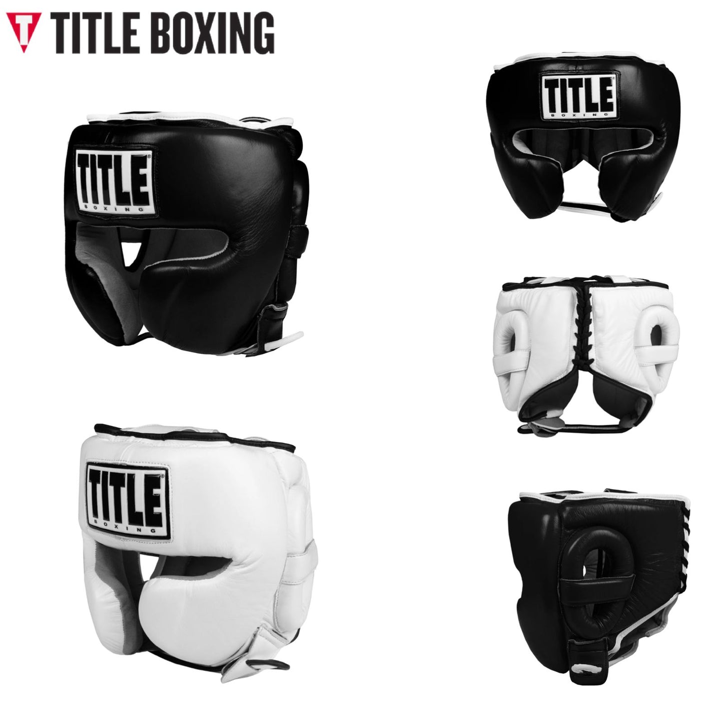 TITLE Boxing Leather Sparring Headgear / Head guard / Head gear TINJU