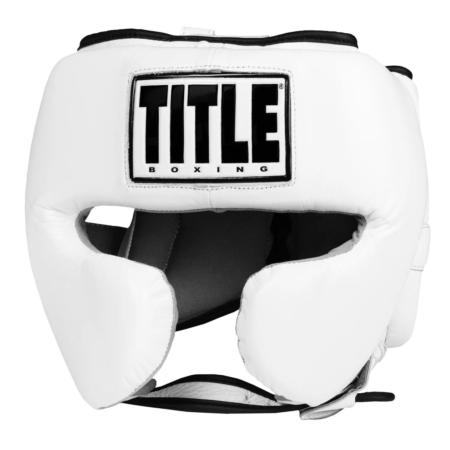 TITLE Boxing Leather Sparring Headgear / Head guard / Head gear TINJU