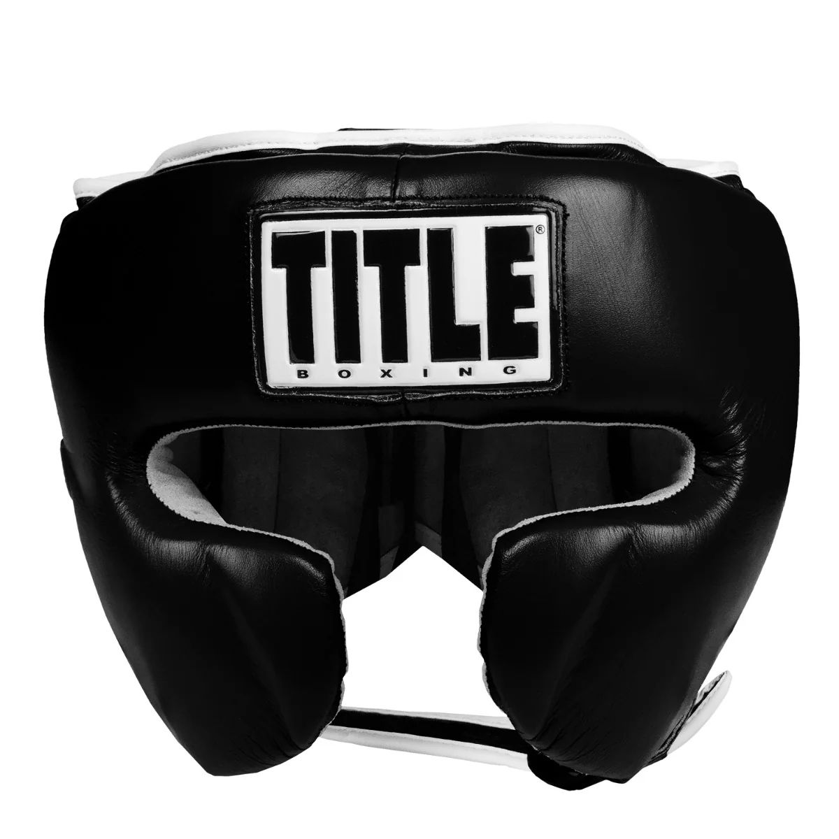 TITLE Boxing Leather Sparring Headgear / Head guard / Head gear TINJU